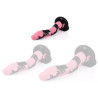 unicorny Gode Cobra Snake S 18 x 5cm Noir-Rose